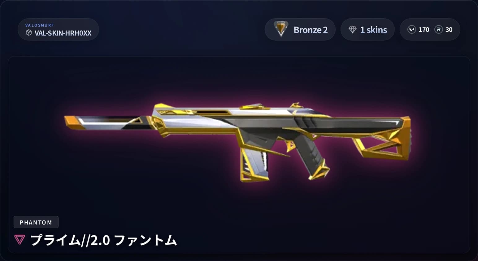 関連商品 VAL-SKIN-HRH0XX ブロンズ2