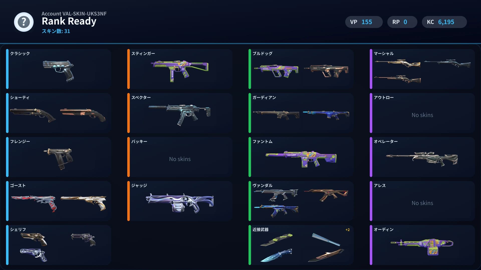 Rank Ready account preview