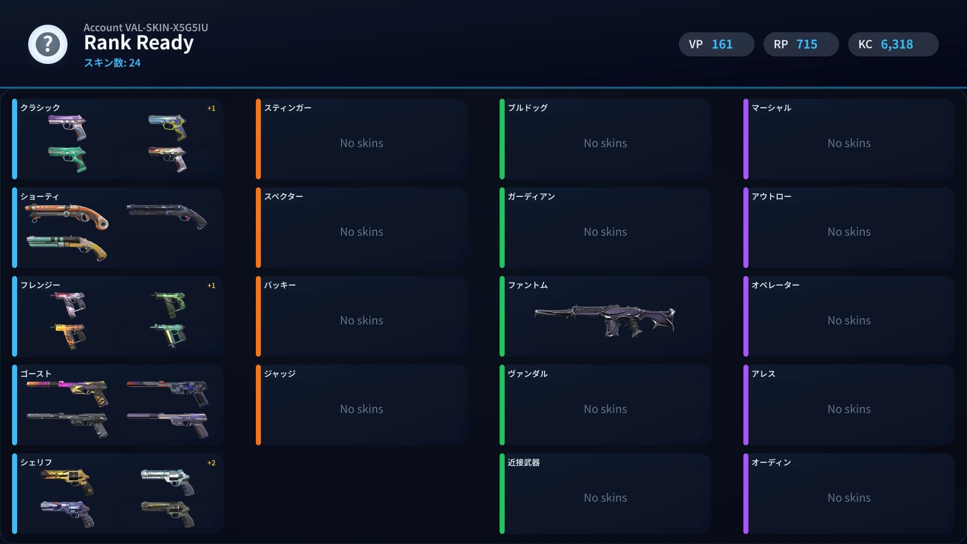 Rank Ready account preview